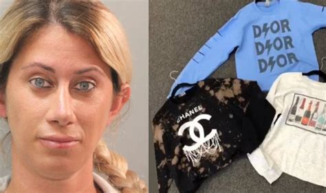 woman arrested selling fake designer bag|boutique owner charged.